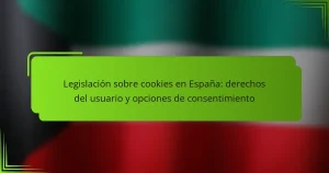 Legislación sobre cookies en España: derechos del usuario y opciones de consentimiento